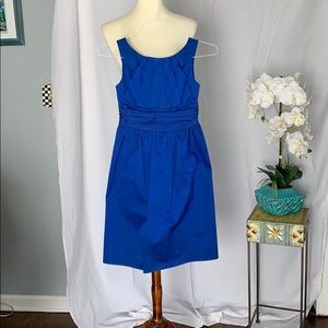 Kids dress royal blue size 12 David Bridal